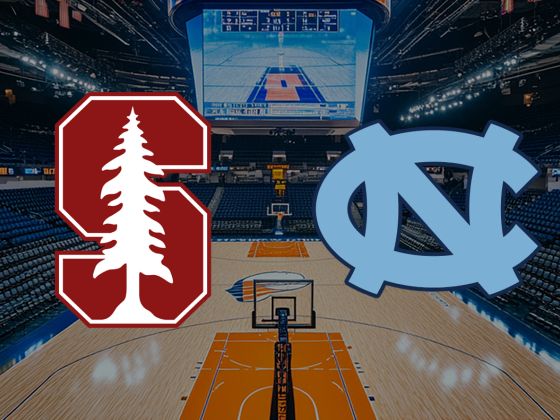 Stanford Cardinal at North Carolina Tar Heels Basketball